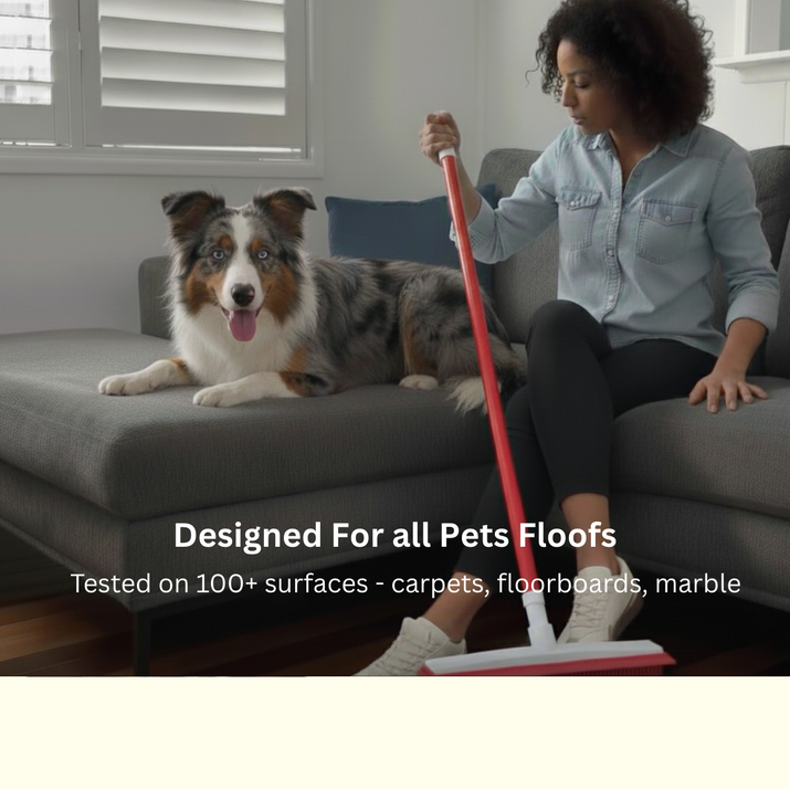 FURGO™ 2-In-1 Pet Hair Broom
